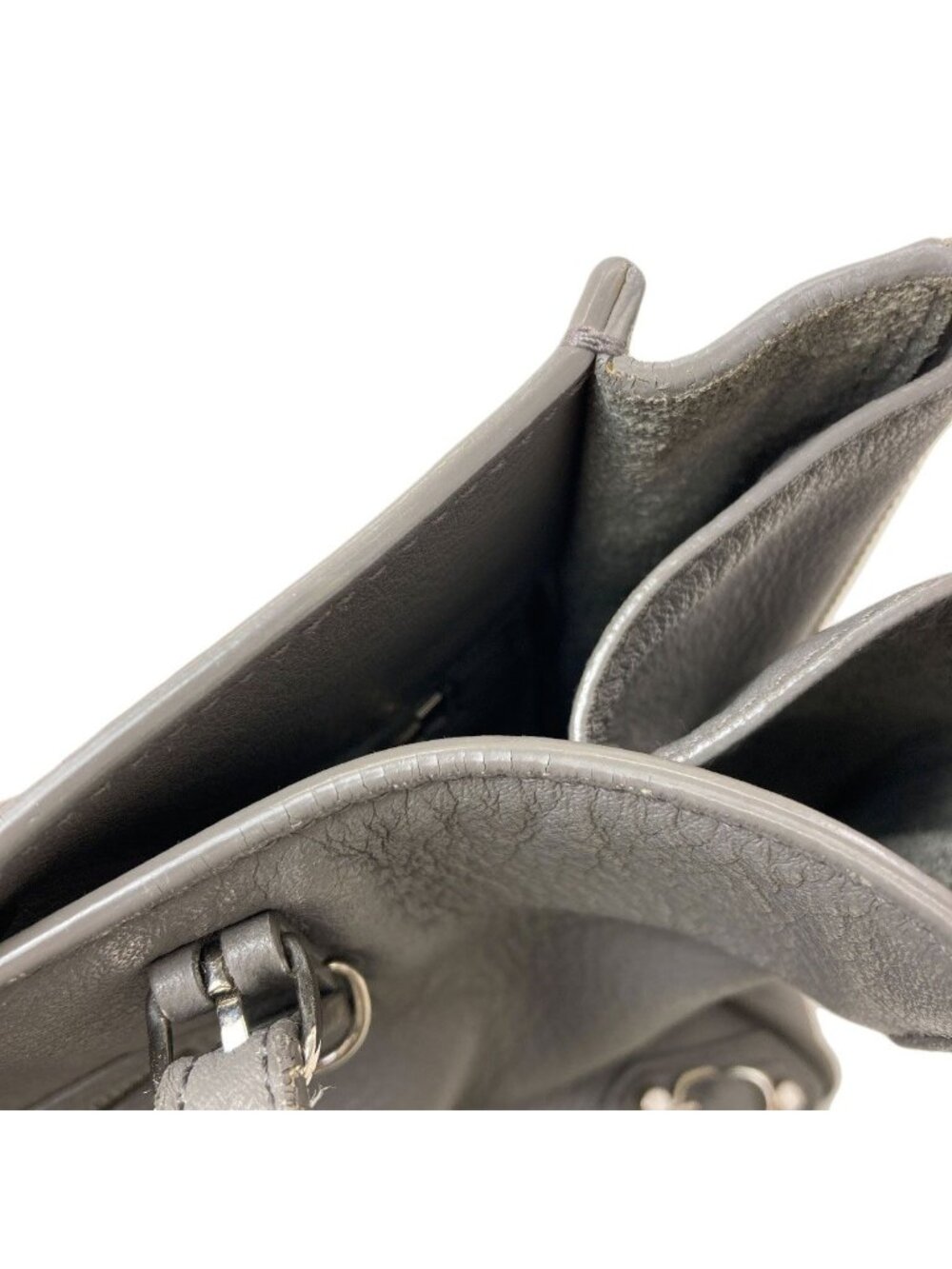 Balenciaga Paper 2-Way Handbag Leather - Picture 12 of 15